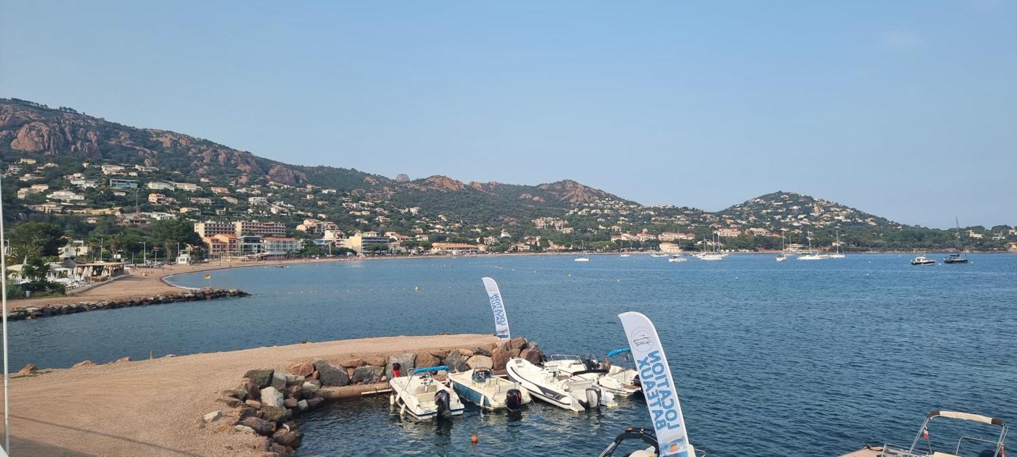 Agay Cap Esterel Le Hameau F2 Clim Plein Sud Dernier Etage Magnifique Vue Mer Сен-Рафаэль Экстерьер фото